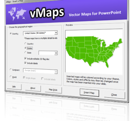 Color PowerPoint Maps with Excel