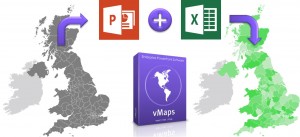 vMaps - Auto Color UK Postcode Areas