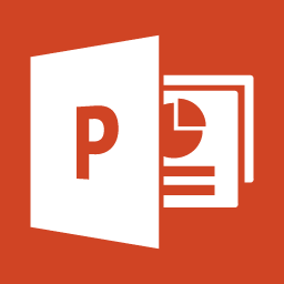 PowerPoint 2013 logo (c) Microsoft Corporation