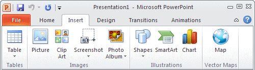 vMaps for PowerPoint Ribbon animated