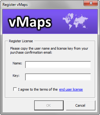 vMaps for PowerPoint - Register License