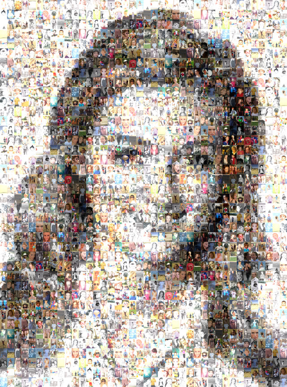 youpresent.co.uk - Mosaic Montage - 40x40 photo