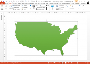 Area of Irregular Polygon - USA Map