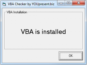 how to install vba in excel 2016