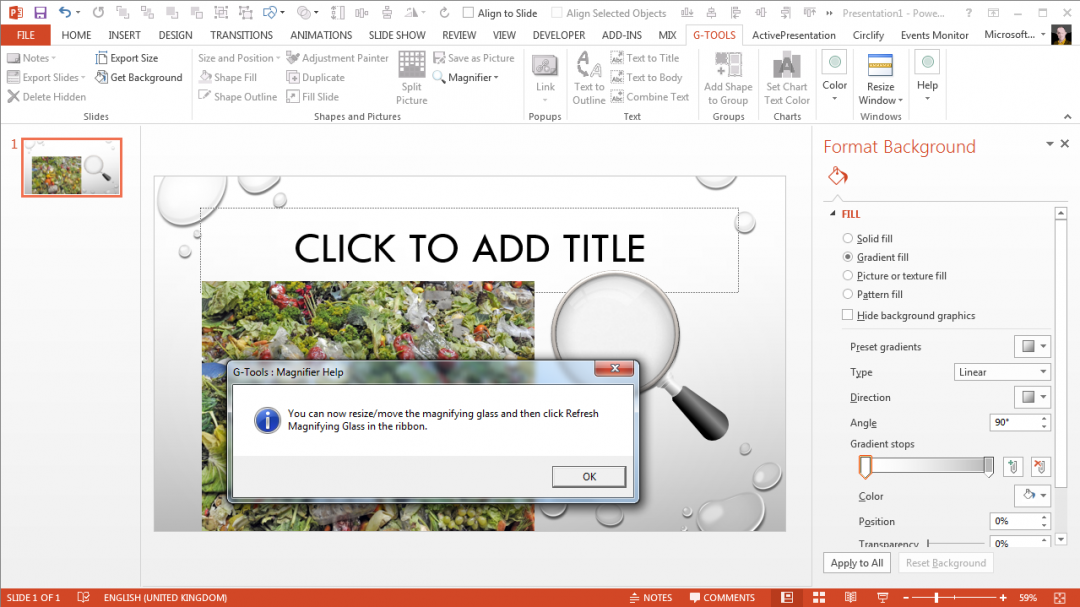PowerPoint Magnifier Tool YOUpresent