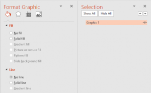 PowerPoint Graphic Task Pane