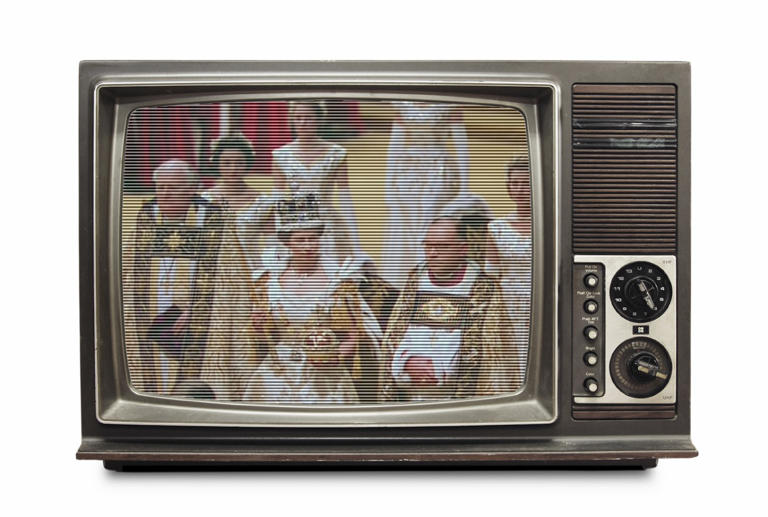 Group of TV + Queen + Pattern Fill