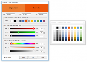 YOUtools Theme Palette Editor PC 1.2.4.0