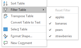 YOUtools Table Filter